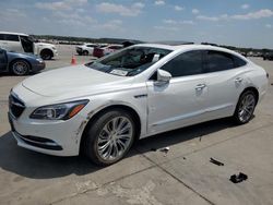 Salvage cars for sale at Grand Prairie, TX auction: 2017 Buick Lacrosse Premium