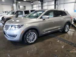 Lincoln mkx Select Vehiculos salvage en venta: 2016 Lincoln MKX Select