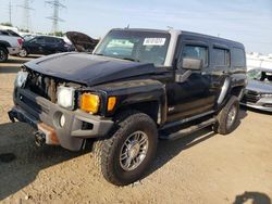 Salvage cars for sale at Elgin, IL auction: 2007 Hummer H3