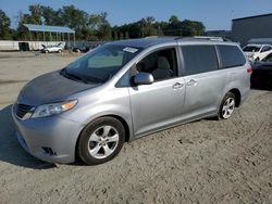 Toyota salvage cars for sale: 2011 Toyota Sienna LE