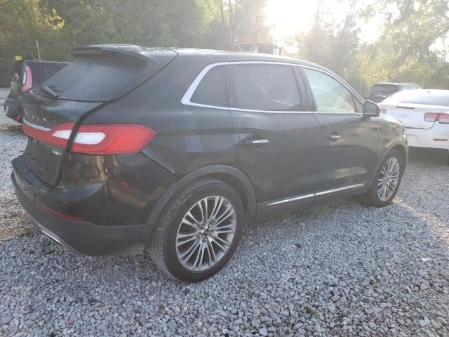 2016 Lincoln MKX Reserve