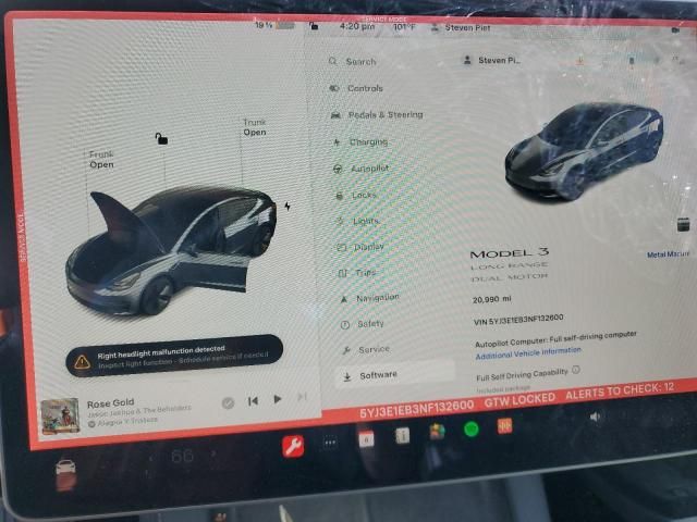 2022 Tesla Model 3