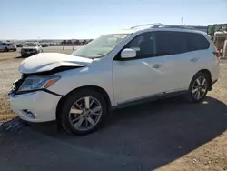 Nissan salvage cars for sale: 2015 Nissan Pathfinder S