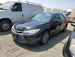 Salvage cars for sale at Martinez, CA auction: 2017 Toyota Camry LE