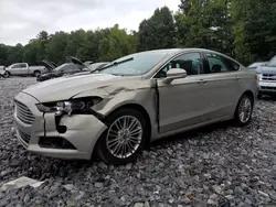 Salvage cars for sale at York Haven, PA auction: 2015 Ford Fusion SE