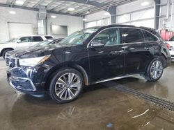 Salvage cars for sale at Ham Lake, MN auction: 2019 Acura MDX Technology