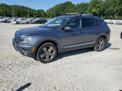 Salvage cars for sale at North Billerica, MA auction: 2020 Volkswagen Tiguan SE