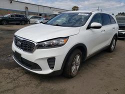 Salvage cars for sale at New Britain, CT auction: 2019 KIA Sorento LX