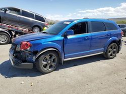 Salvage cars for sale at Las Vegas, NV auction: 2015 Dodge Journey Crossroad