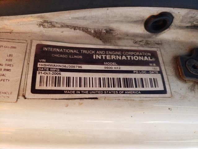 2006 International 8000 8600