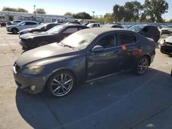 Salvage cars for sale at Sacramento, CA auction: 2008 Lexus IS 250