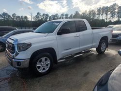 Toyota Tundra Double cab sr salvage cars for sale: 2014 Toyota Tundra Double Cab SR