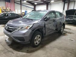 Salvage cars for sale at West Mifflin, PA auction: 2016 Honda CR-V LX