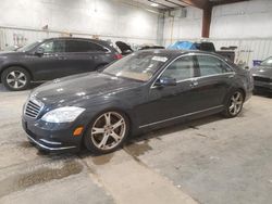 Salvage cars for sale at Milwaukee, WI auction: 2013 Mercedes-Benz S 550 4matic