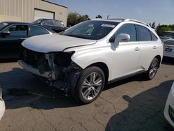 Salvage cars for sale at Woodburn, OR auction: 2015 Lexus RX 350 Base