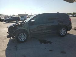 Salvage cars for sale at Grand Prairie, TX auction: 2020 Chevrolet Equinox LS