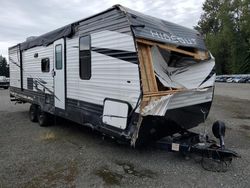 Salvage trucks for sale at Arlington, WA auction: 2021 Keystone Trailer