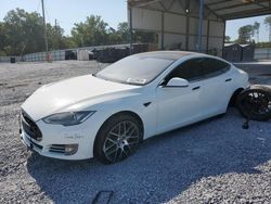 Salvage cars for sale at Cartersville, GA auction: 2013 Tesla Model S