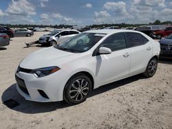 Salvage cars for sale from Copart Houston, TX: 2014 Toyota Corolla L