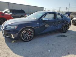 Salvage cars for sale at Haslet, TX auction: 2018 Audi S5 Prestige