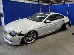 BMW 6 Series salvage cars for sale: 2013 BMW 650 I