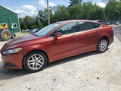 Salvage cars for sale at Candia, NH auction: 2014 Ford Fusion SE