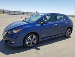 2019 Nissan Leaf S Plus en venta en Fresno, CA