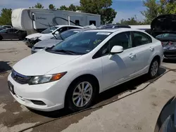 Salvage cars for sale at Bridgeton, MO auction: 2012 Honda Civic EX