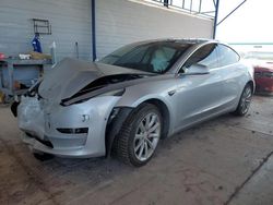 Salvage cars for sale at Phoenix, AZ auction: 2018 Tesla Model 3