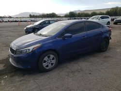 Salvage cars for sale at Las Vegas, NV auction: 2018 KIA Forte LX