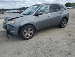 Salvage cars for sale at Lumberton, NC auction: 2009 Acura MDX Sport