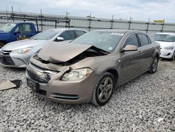 Chevrolet salvage cars for sale: 2008 Chevrolet Malibu 1LT