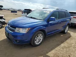 Salvage cars for sale at Brighton, CO auction: 2015 Dodge Journey SXT