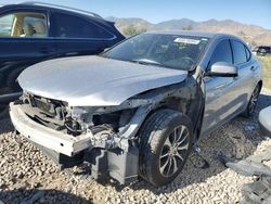 Salvage cars for sale at Magna, UT auction: 2015 Acura TLX Tech