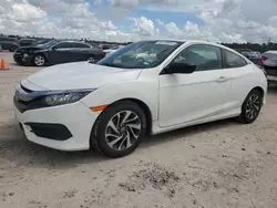 Salvage cars for sale at Houston, TX auction: 2017 Honda Civic LX