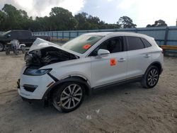 Vehiculos salvage en venta de Copart Fort Pierce, FL: 2019 Lincoln MKC Reserve