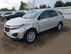 Salvage cars for sale from Copart Bowmanville, ON: 2022 Chevrolet Equinox LT