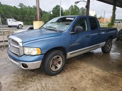 Salvage cars for sale from Copart Gaston, SC: 2002 Dodge RAM 1500