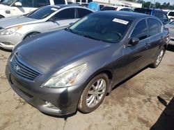 Salvage cars for sale at New Britain, CT auction: 2010 Infiniti G37