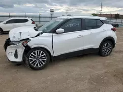 Salvage cars for sale at Chicago Heights, IL auction: 2022 Nissan Kicks SV