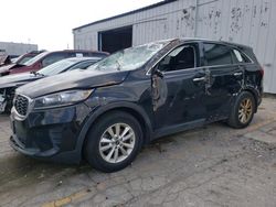 Salvage cars for sale at Dyer, IN auction: 2019 KIA Sorento L