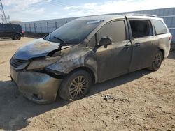 Salvage cars for sale at Adelanto, CA auction: 2015 Toyota Sienna XLE