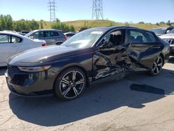 Salvage cars for sale at Littleton, CO auction: 2024 Honda Accord Hybrid Sport