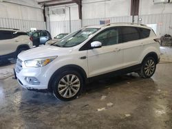 Salvage cars for sale at Franklin, WI auction: 2018 Ford Escape Titanium