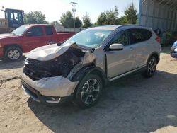 Salvage cars for sale at Midway, FL auction: 2017 Honda CR-V Touring