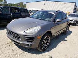 Salvage cars for sale at Spartanburg, SC auction: 2016 Porsche Macan S