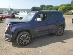 Salvage cars for sale at Davison, MI auction: 2016 Jeep Renegade Limited