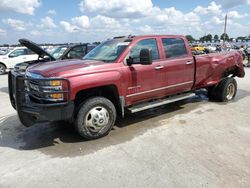 Salvage cars for sale at Sikeston, MO auction: 2015 Chevrolet Silverado K3500 LTZ