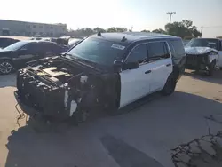 Salvage cars for sale at Wilmer, TX auction: 2019 Chevrolet Tahoe Police