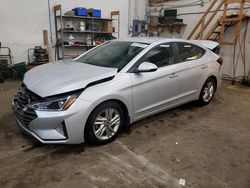 Salvage cars for sale at Ham Lake, MN auction: 2019 Hyundai Elantra SEL